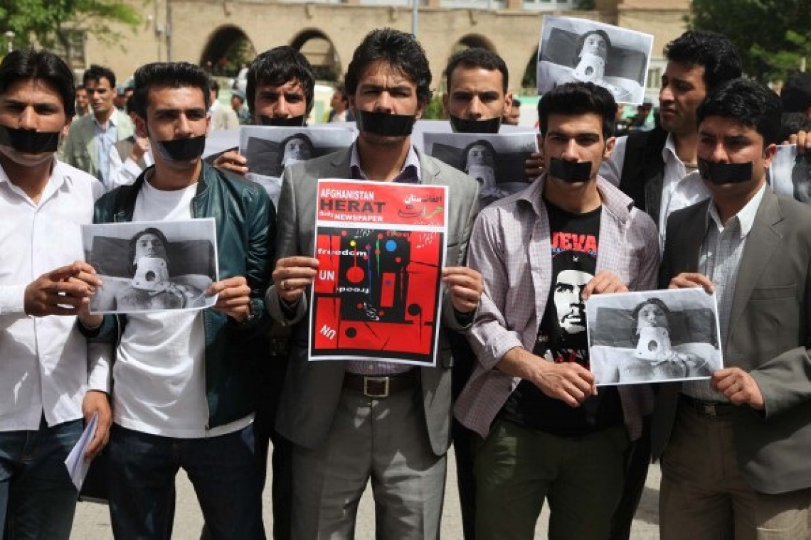 Annual report: 84 cases of violence against media freedom recorded in Afghanistan